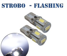 2 Ampoules w5w T10 LED Blanc