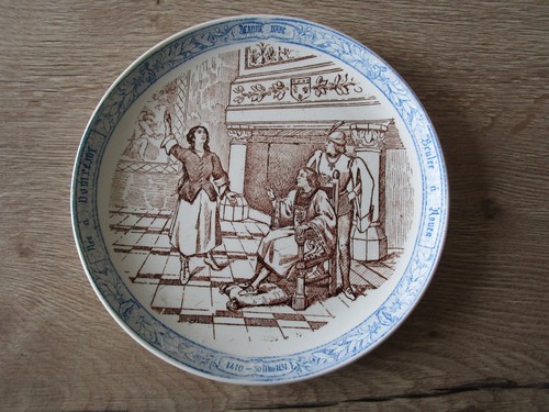 Assiette creil montereau - assiette,