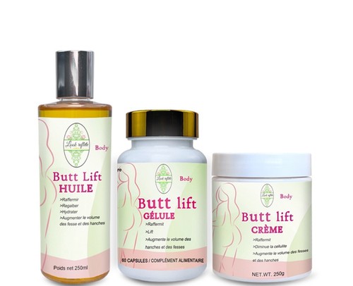 Set butt lift huile - huile, 250ml