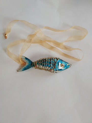Pendentif poisson articulé - pendentif,