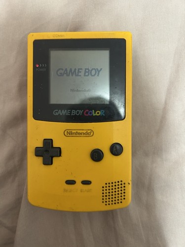 Nintendo game boy color jaune - nintendo,