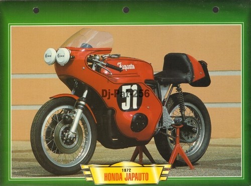 Fiche moto honda japauto - fiche, cb