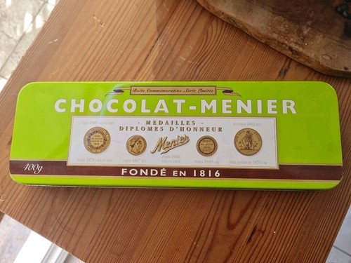 Boite ancienne chocolat menier - chocolat,