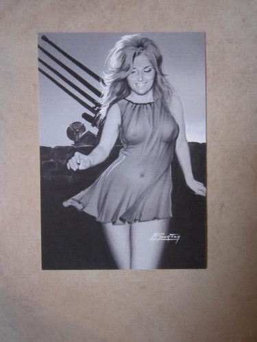 Carte postale erotique pin - carte,