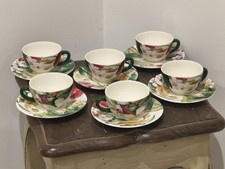 BELLE SERIE DE 6 TASSES A CAFE