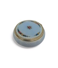 Boîte à pilules ronde en