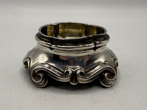 Rare saliere argent - rare, massif