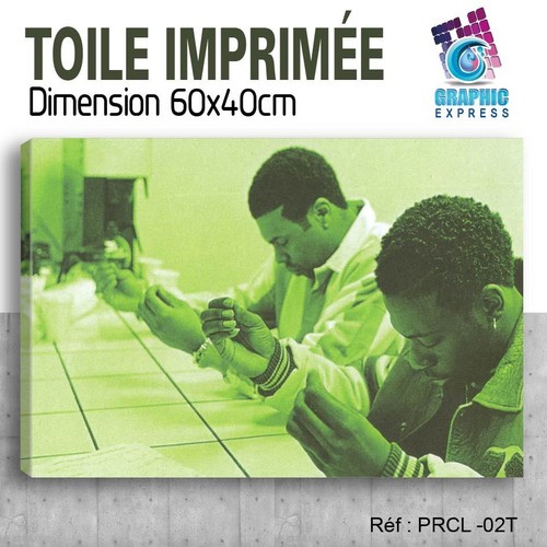 60x40cm toile imprimée - 60x40cm,