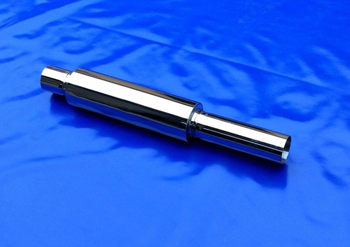 Pouces 76mm silencieux inox - pouces,