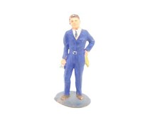 SCALEXTRIC - FIGURINE 1/32 - EQUIPE / TEAM - DIORAMA - DECOR - ANCIEN / OLD  S4