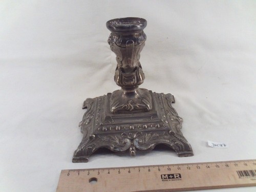 Ancien pied lampe à - ancien, de