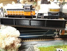 ho tablier de pont noir 1 voie