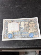 TRES RARE DATE 20 francs science et travail du:08/01/1942 état SUP