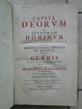 REUSCH : CAPITA DEORUM, 1721