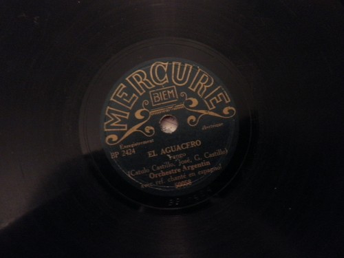 Disque tours mercure petit - disque, mercure,