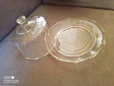 Cloche à fromage en verre