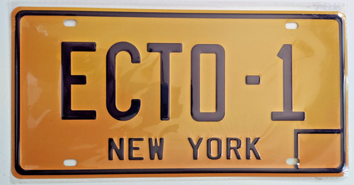 Plaque métal ecto new - ecto-1,