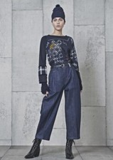 SUPERBE PULL LEGER HIGH USE BY CLAIRE CAMPBELL MODELE "ASKEW" TAILLE L - 38/40