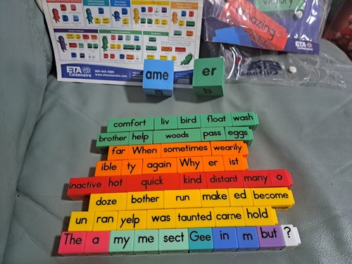 Eta cuisenaire reading - eta, rods