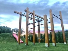 Barre De Traction 40-180 CM Bleu, Vert, Noir