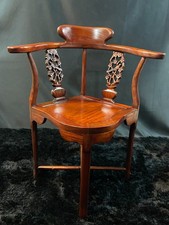 Fauteuil d'angle en bois