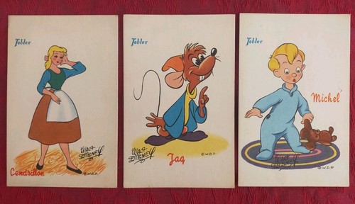 Cpa walt disney chocolats - cpa, disney: