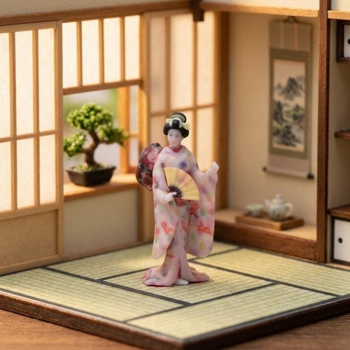 Figurine geisha japonaise - figurine,