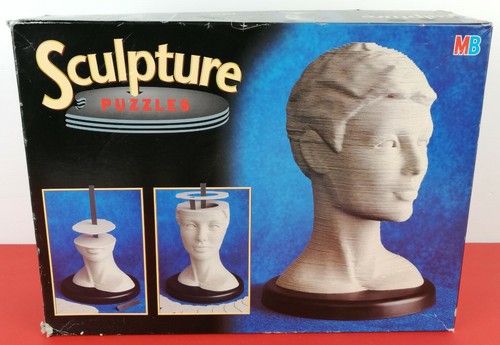 Sculpture puzzle tête - -,
