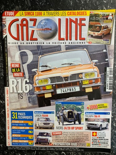 Magazine gazoline 203 - magazine, n°203