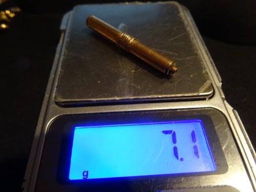 Clé gousset or 18 - clé,