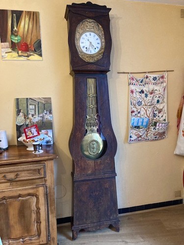 Horloge comtoise ancienne - horloge,