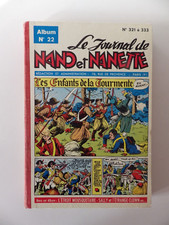 RELIURE EDITEUR  LE JOURNAL DE  NANO ET NANETTE N° 22  ( 321  A 333  ) 1963