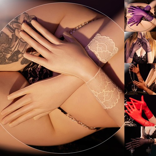 Gants lingerie sexy courts - gants,