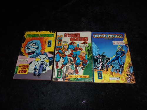 Lot etranges aventures tomes - 3,