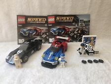 LEGO Speed Champions. 75881. Ford GT 2016 + Ford GT40 1966. Année 2017.