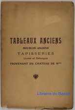 Tableaux anciens Meubles