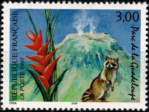 France 1997 fleur - ,