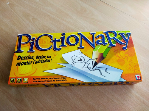 Jeu pictionary mattel 8 - pictionary,
