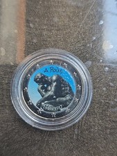 Pièce 2 Euros Rodin Colorée