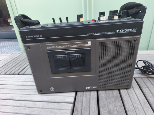 Magnétophone cassette philips - magnétophone,