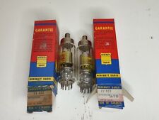 2 x Tubes, lampes TSF MINIWATT DARIO EY802 vintage valve tube amplifier NOS