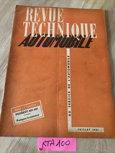 Peugeot 401 601 manuel - , revue