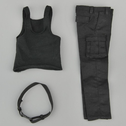 Gilet noir et pantalon - gilet,