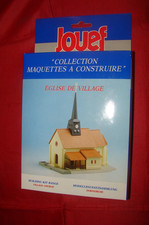 JOUEF HO MAQUETTE EGLISE 1976 TRAIN ELECTRIQUE BOITE