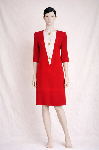 Nina ricci robe midi laine - midi,