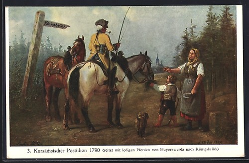 Carte postale artiste - postale, d'artiste