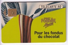 TELECARTE / PHONECARD .. FRANCE 50U PRIVEE EN24A SO3 CHOCOLAT MEUNIER TBE C.8€
