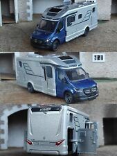 1/40 Majorette Mercedes Hymer T 780 Camping-car Miniature Collection Métal 