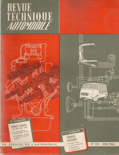 Revue technique automobile - revue,