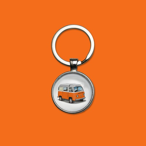 Porte clefs combi westfalia - porte-clefs, t2